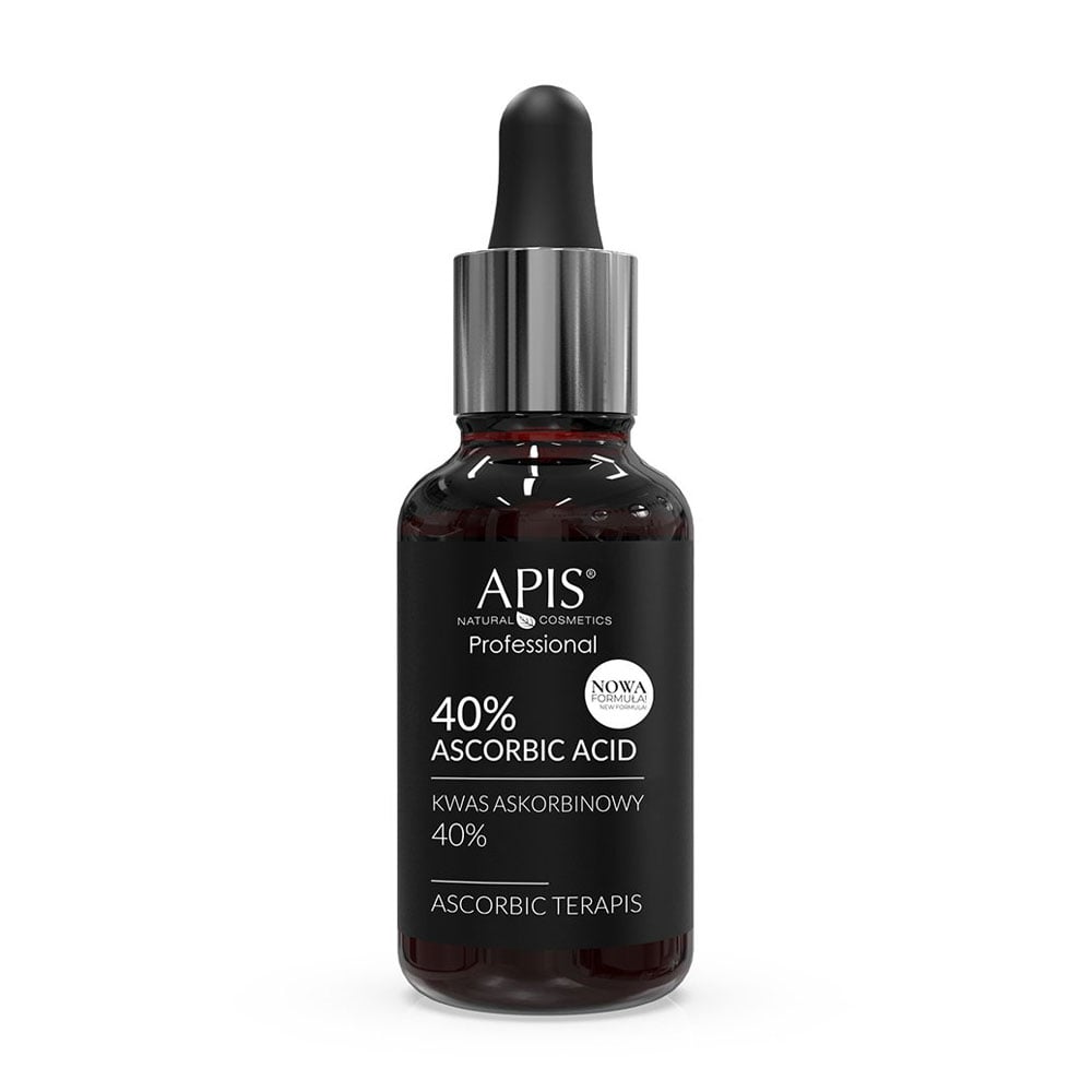 Аскорбінова кислота 40% Apis Natural Cosmetics Professional Ascorbic Terapis Ascorbic Acid 40%, 30 мл